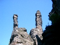 Klettern im Bielatal